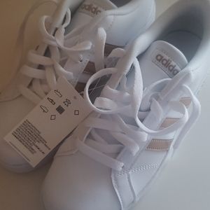 White Adidas sneakers